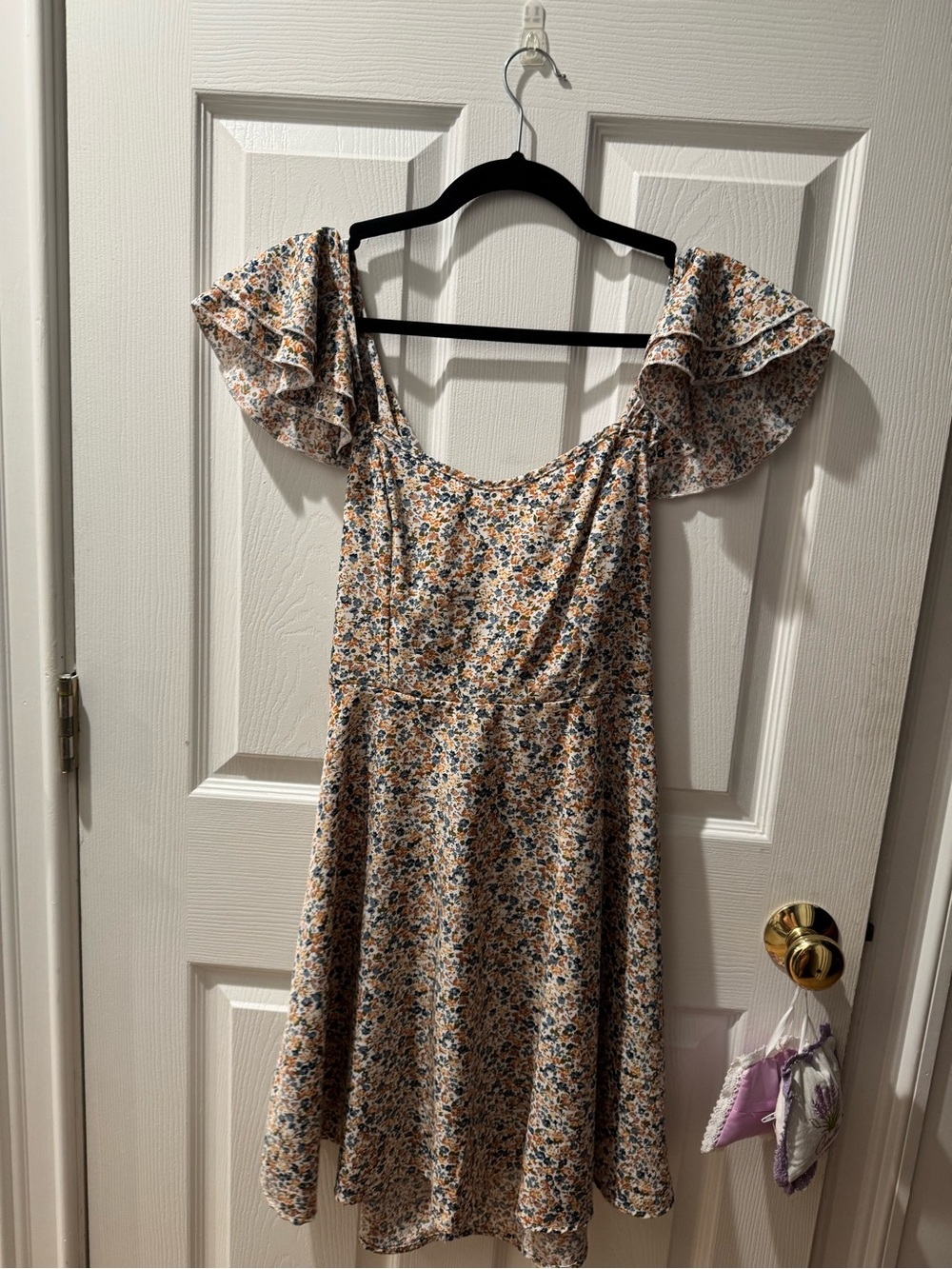 Floral mini dress